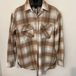 Abercrombie oversized flannel